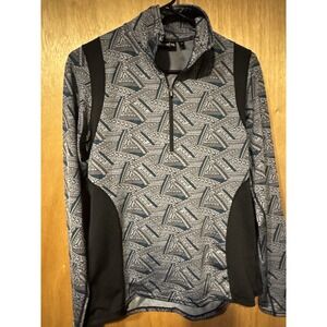 Kerrits Womens Medium Long Sleeve Stretchy 1/4 Zip